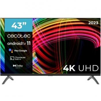 Televisor Smart TV Cecotec TV LED A3 Series ALU30043 43'' 4K UHD LED Android 11 G negro
