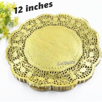 Mantel Dorado de 12 para Cena
