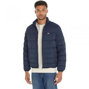 Tommy Jeans Men's Fitted Blue Down Jacket Size XS