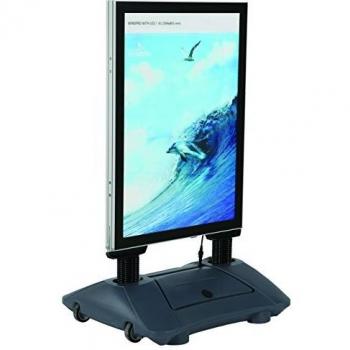 Update Displays Kundenstopper WindPro LED A1 Ausführung Plakat