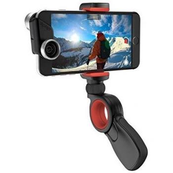 Olloclip 4‑in‑1 Drehgriff – Ergonomische Halterung mit 225° Neigung