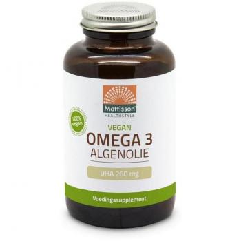 Vegan Omega‑3 Algenolie met DHA 260 mg – Mattisson