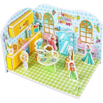 3D Alpinia Oxyphylla Capacitor House Model Puzzle