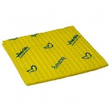 Vileda Breazy Microfiber Cloth Yellow 20 Pack