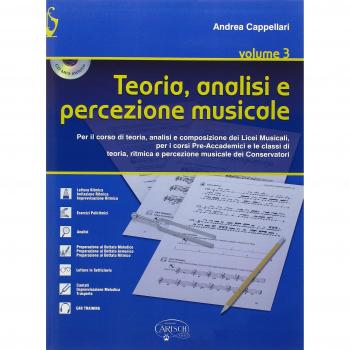 Teoria, analisi e percezione musicale. Per le Scuole superiori. Con CD Audio: 3