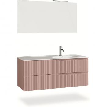 Set de Bañera Venere en Rosa Empolvado