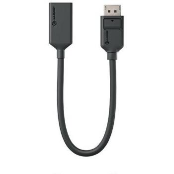 Alogic Elements Series Displayport to HDMI Converter Cable (Male to Female) 20 cm
