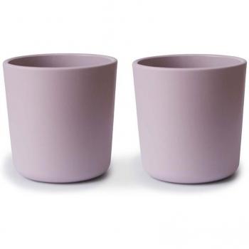 Mushie Lilac Dinnerware Cups for Children