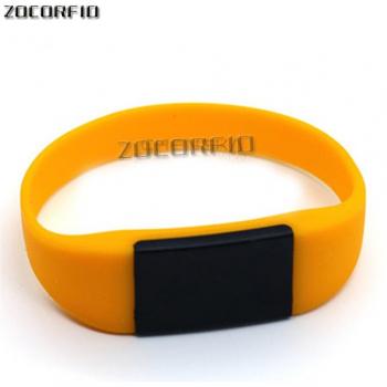 Silicone RFID‑Armband mit veränderbarer UID 13,56 MHz MF1K S50