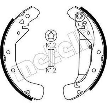 Ganse freno kit METELLI 53‑0311