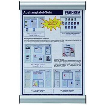 Franken BS0605 - Cartel para puerta (215 x 330 mm) con marco