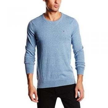 Hilfiger Denim Ethan cn sweater ls-suéter Hombre Blau