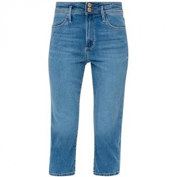 S.Oliver Damen Caprijeans mit Doppel-Knopfleiste