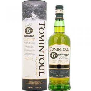 Tomintoul 15 Years Old Peated Scotch Whisky