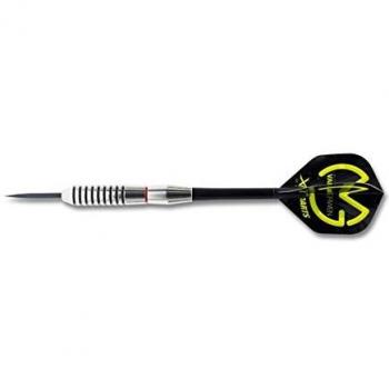 XQmax Darts MvG Dardos 20g Latón Negro y Verde QD7000630