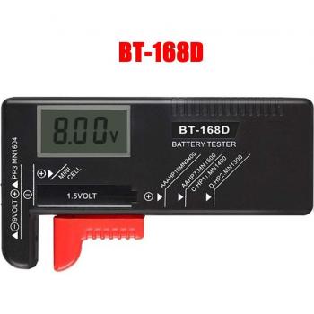 Testeur de batterie 9V/1.5V/AA/AAA numérique