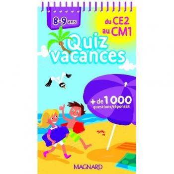 Elodie Gremaud Quizz Vacances Du Ce2 Au Cm1 : 8-9 Ans
