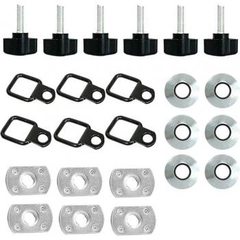 Jeep Wrangler Hardtop Quick Removal D-Rings Kit