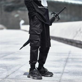 Punk Streetwear Joggerhose für Männer WQ126