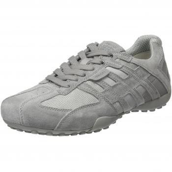 Geox Herren Uomo Snake E Sneaker, Grau, 42 EU