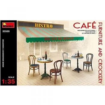 /35 Cafe Furniture Tables & Chairs w/Accessories