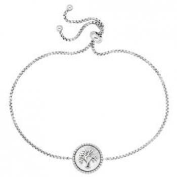 Engelsrufer Armband mit Lebensbaum-Anhänger und Perlmutt - ERB-LILTREE-PE