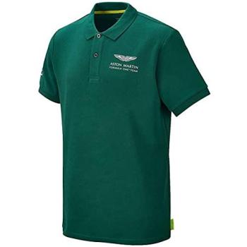Aston Martin F1 Sebastian Vettel Fahrer Polo Hemd Grün XS