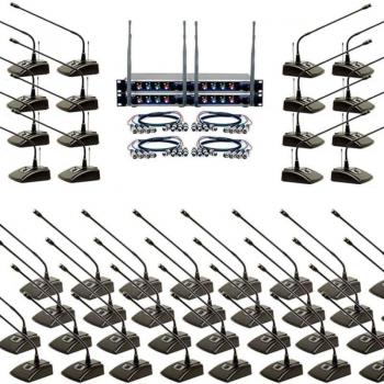 VocoPro Digital Conference 48 Extend Expandable Conference System with 48x Mic