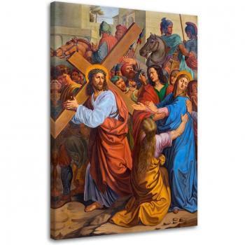 Quadro Multicolore “Via della Croce” 40x60