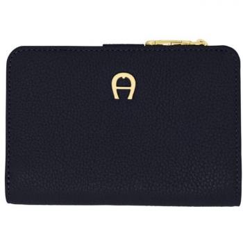 Aigner Leder Geldbörse Zita - cosmic blue