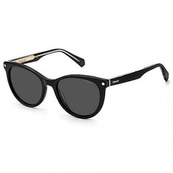 Polaroid Black Cat-eye Polarized Sunglasses 53MM