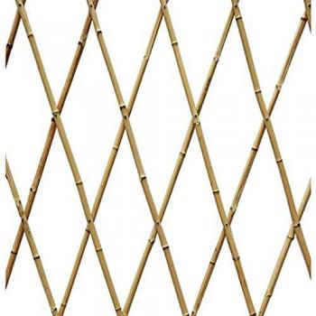 Celosía de Bambu 120 x 240 cm para Enredaderas - Perfecta para Jardines y Decoración