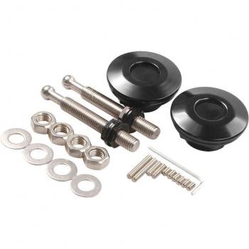 2X Quick Release Hood Pin Lock Clip Kit for Car Bumper Latch