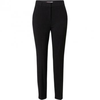 Pantaloni Vilja Nero Soft Rebels Piega Frontale