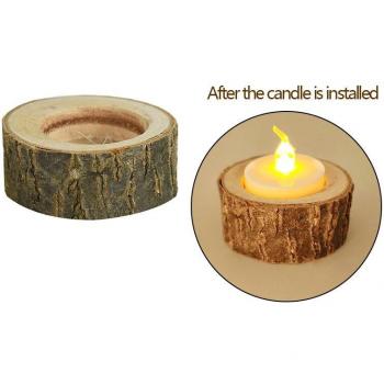 Wooden Candelabra