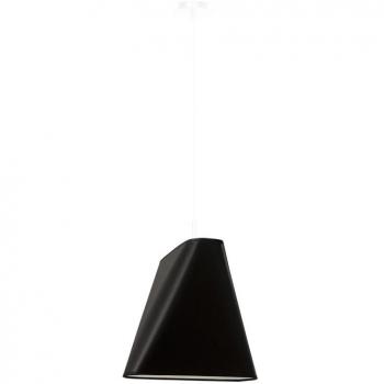 Lampadario a sospensione domo Nero E27 Sollux