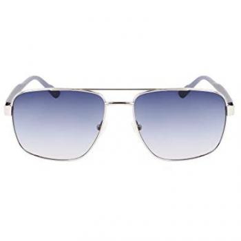 Calvin Klein 22114S Square Sunglasses - Gray and Bright Blue