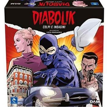 Asmodee - Diabolik, Gioco da Tavolo Pendragon Game Studio, Edizione in Italiano