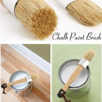 Set de Pinceles para Pintura con Tiza y Cera - 4 Unidades F3MB