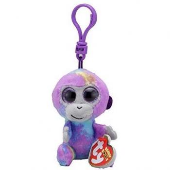 Zuri “Monkey‑Boo” Beanie – KC Size, Blue/Orange Mix