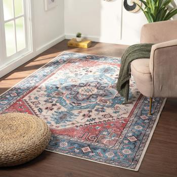 Soft Beige Parisa Washable Persian Classic Runner – 160x230 cm