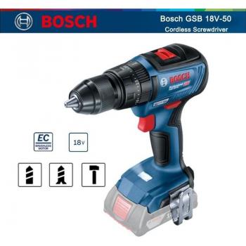 Perceuse à percussion Bosch GSB 18 V‑50 sans brosse pilote