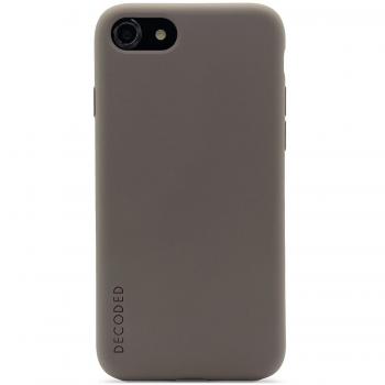 Custodia Decoded in silicone per iPhone SE (3ª generazione) - 11,9 cm (4.7') Grigio talpa