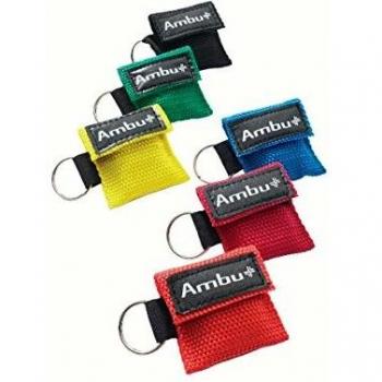 Ambu® Erste-Hilfe-Set Ambu LifeKey Schlüsselanhänger Beatmungstuch - Grün