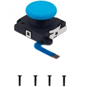 Nintendo Switch Lite Joystick Replacement - Blue and White Cap