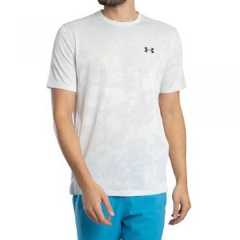 Under Armour T‑shirt Tech Vent Jacquard blanc, taille XXL