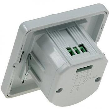 Unterputz PIR-Bewegungsmelder 160° LED geeignet, 3-Draht Technik, weiß