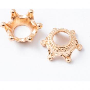 35 pcs Vintage Zinc Alloy Crown Pendants for DIY Jewelry