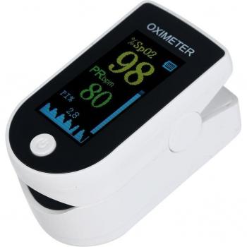 Sensor de oxígeno en sangre con pantalla OLED