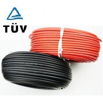 ALLMEJORES Solar PV Cable - Red and Black 1500V 4mm²/6mm² (12/10AWG) TUV UL Approved, 10m/Roll